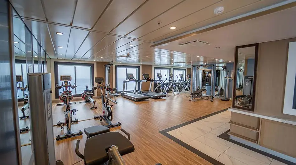 Gym on Greg Mortimer