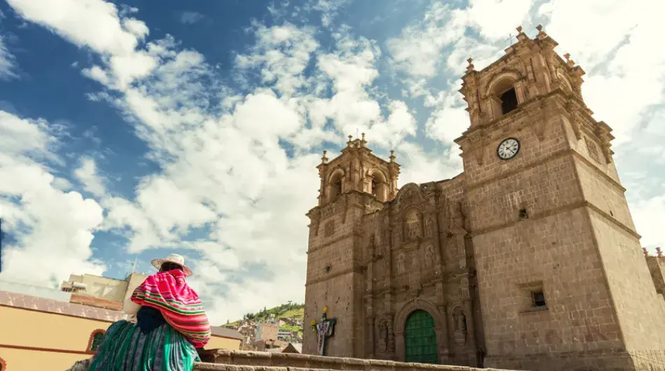 Cathedral in Puno, Peru