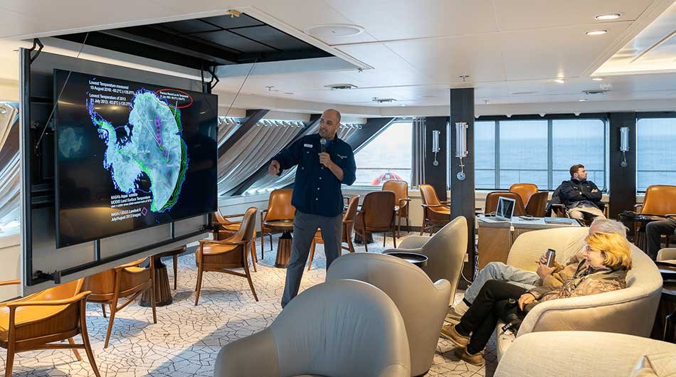 Magellan Explorer Lecture in the Lecture Hall