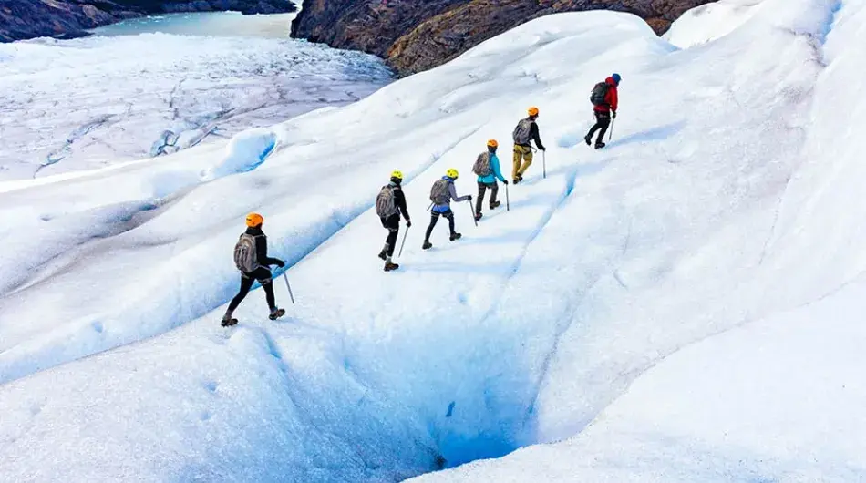 Hiking Grey Glacier