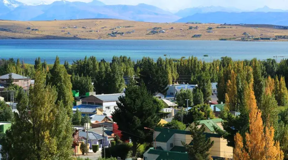 Panoramic view of El Calafate