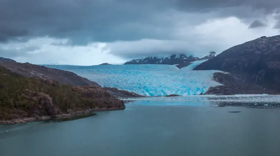 El brujo glacier Patagonia