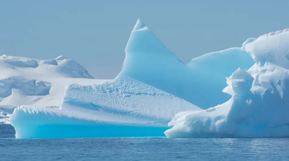 Blue Iceberg Antarctica