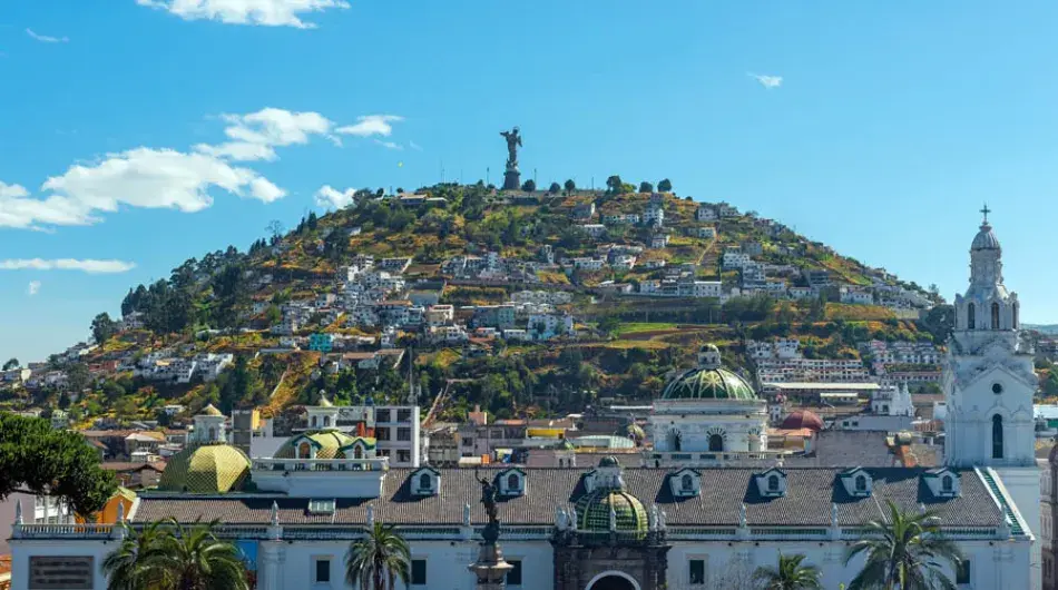 Panecillo in Quito, Ecuador