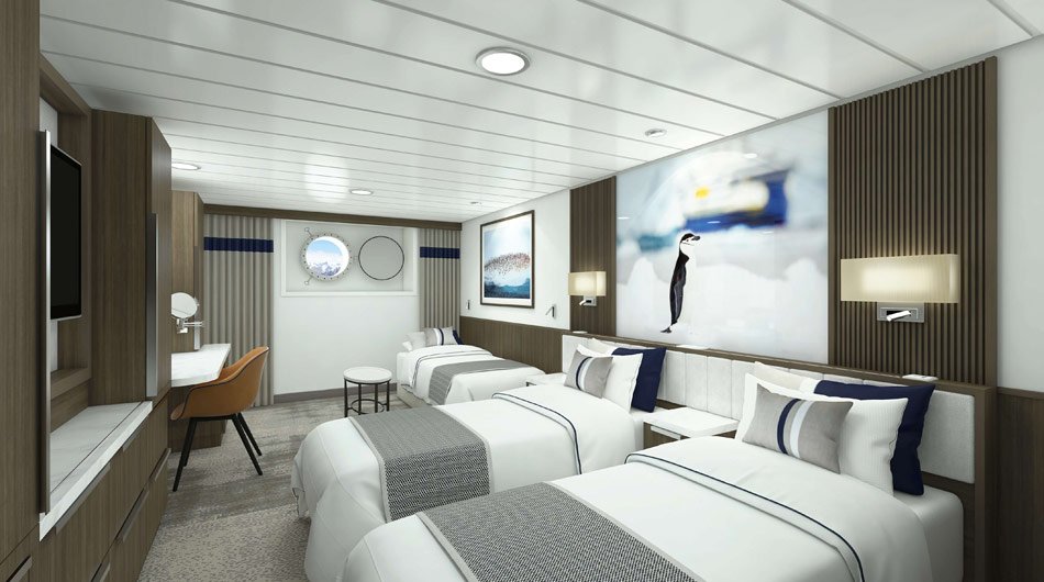 Douglas Mawson Triple Cabin