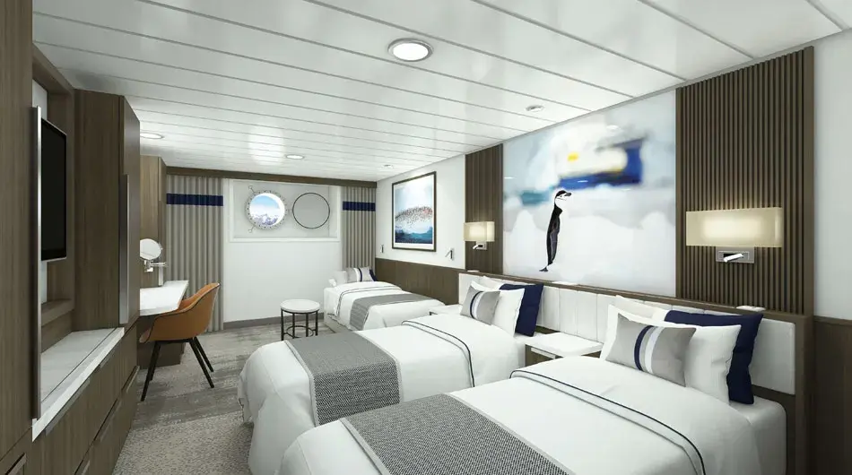 Douglas Mawson Triple Cabin