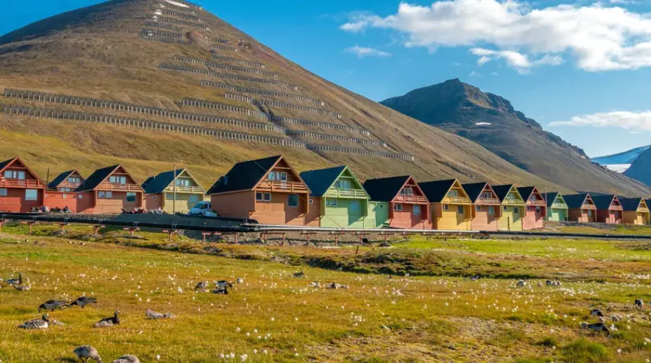 Houses in Longyearbyen