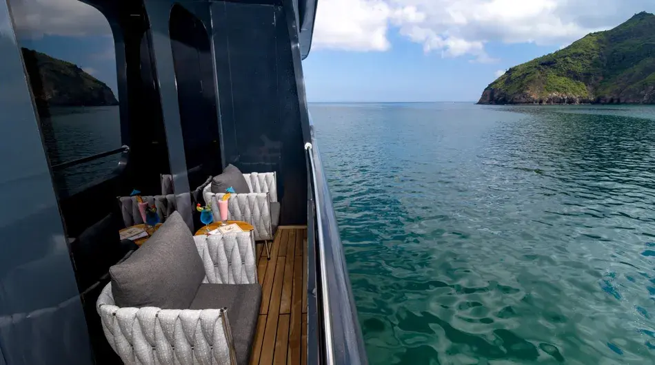 Sirius Cabin Balcony