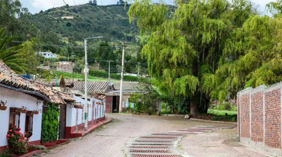 local street, Iza, Colombia