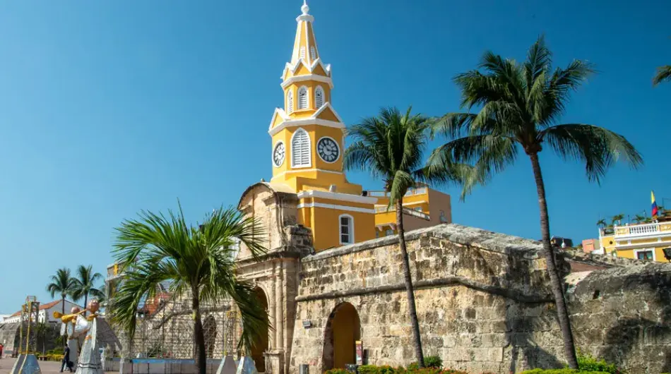 Church in Catagena, Colombia
