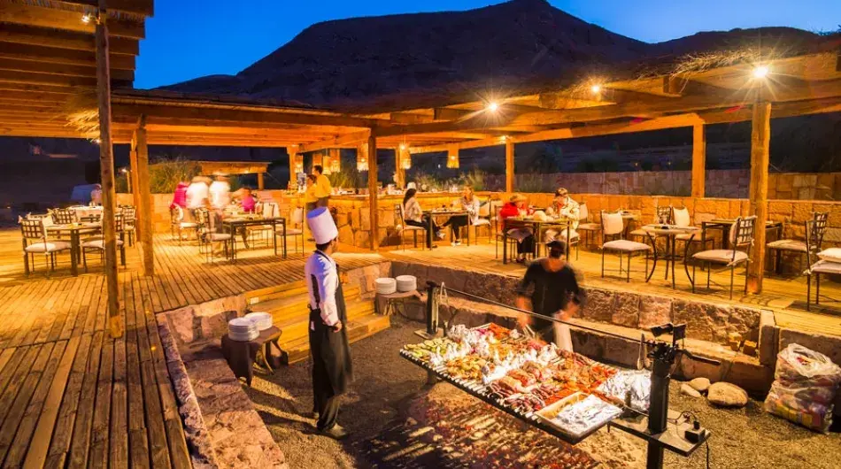 Alta Atacama Hotel evening view