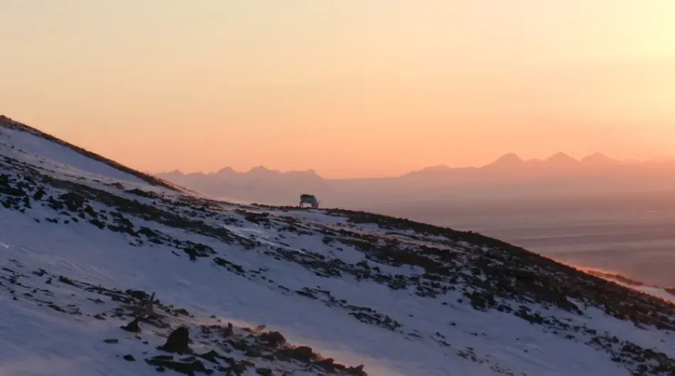 Midnight Sun In The Arctic 