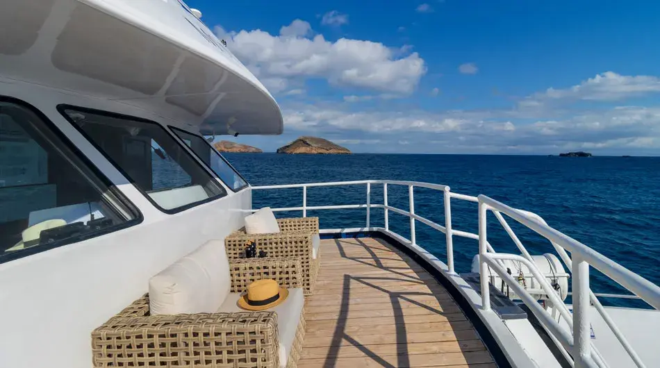Monserrat Galapagos Cruise Ship - Observation Deck