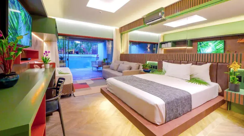 Pousada da Natureza luxury bedroom