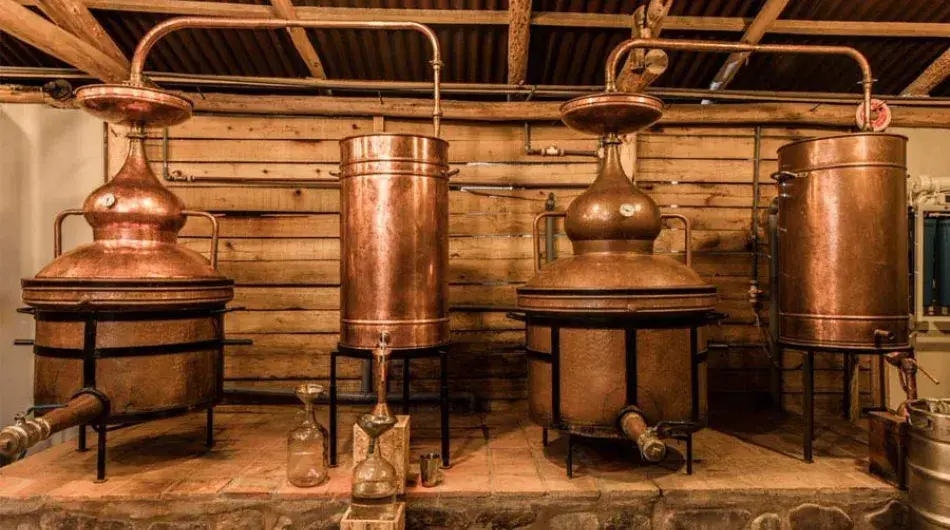 Distillery tour, Peru