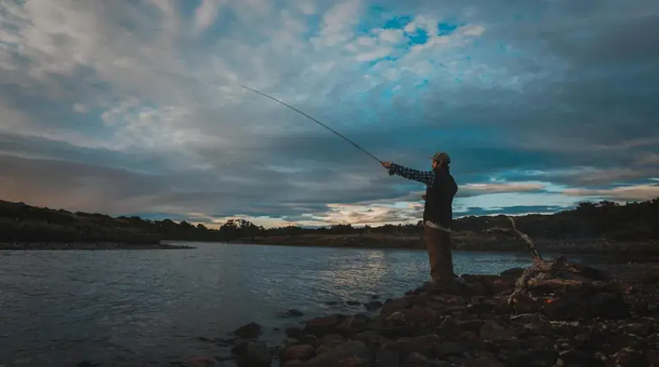 errante eco lodge, fishing on the water