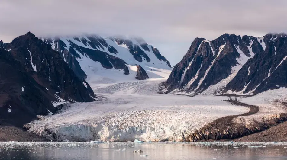 Monacobreen Glacier, Spitsbergen