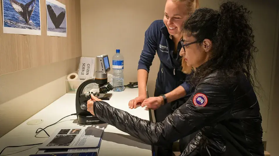 Citizen science on Antarctica expedition cruise