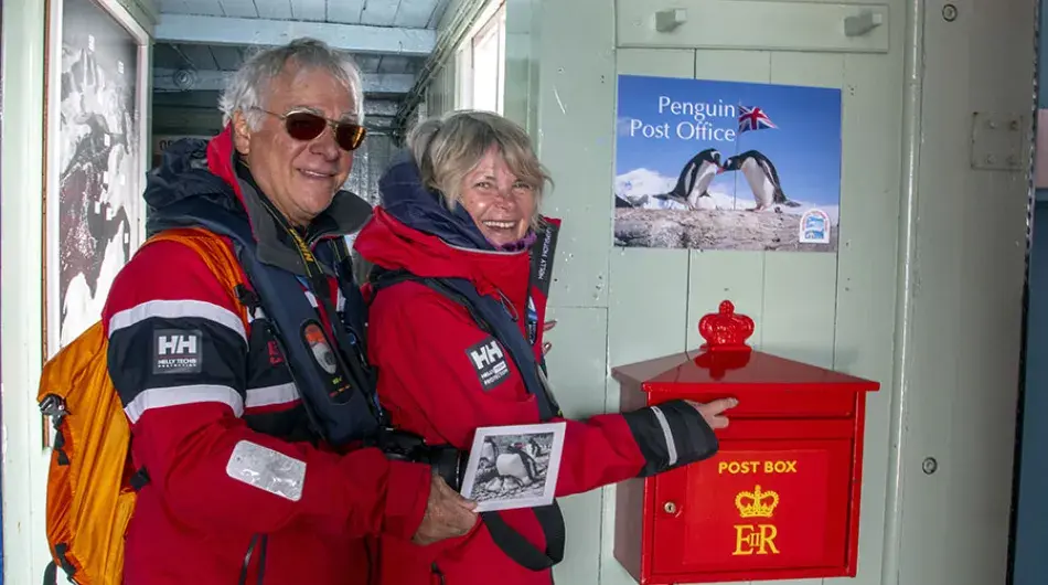Penguin Post Office, Port Lockroy in Antarctica