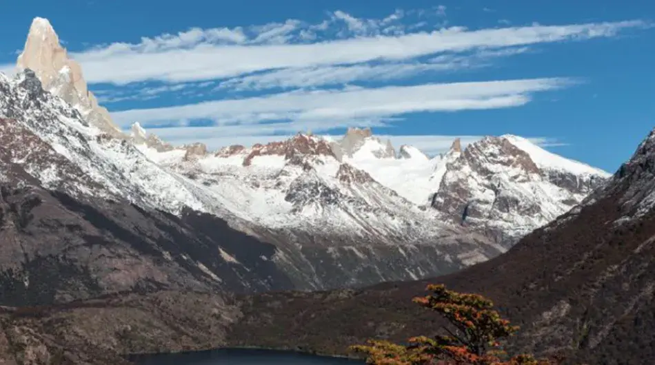 Panoramic view of Explora El Chalten surroundings