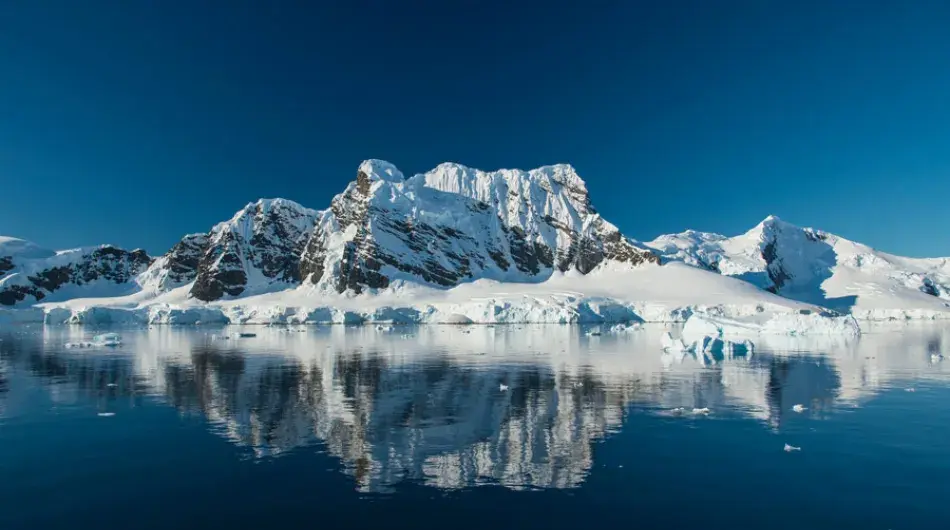Panoramic view of Antarctica