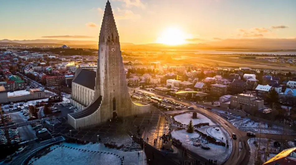 Church in Reykavik, Iceland
