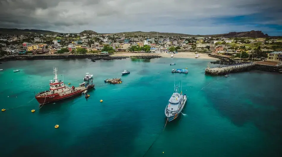 San Cristobal port, Galapagos