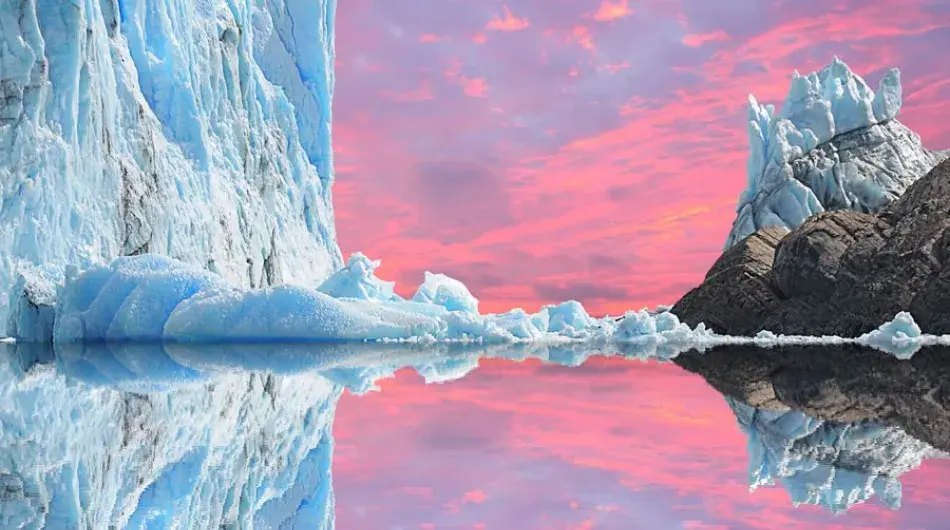Antarctica sunrise