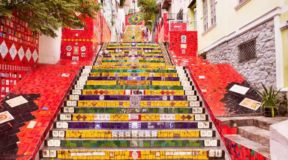 Escaleras de Selaron, Brazil