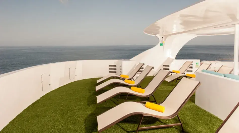 EcoGalaxy Catamaran sundeck