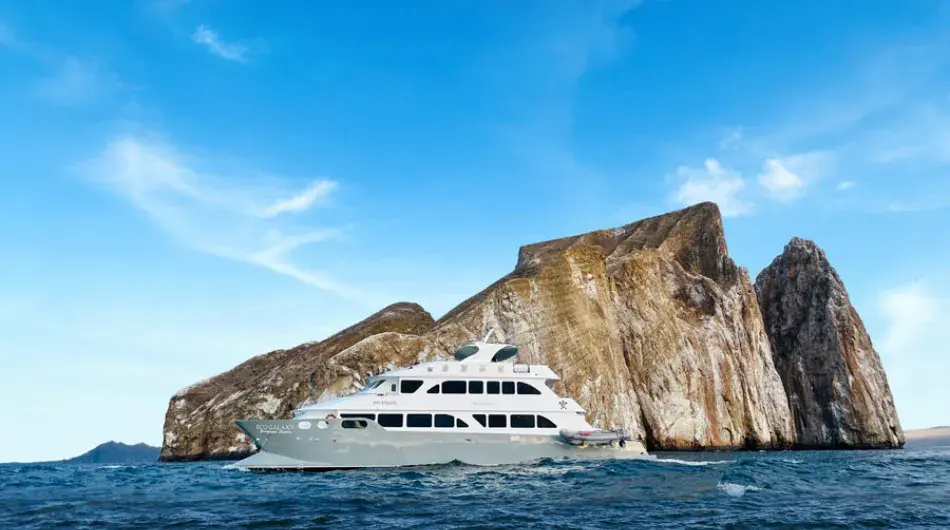 Exterior view of the EcoGalaxy Catamaran