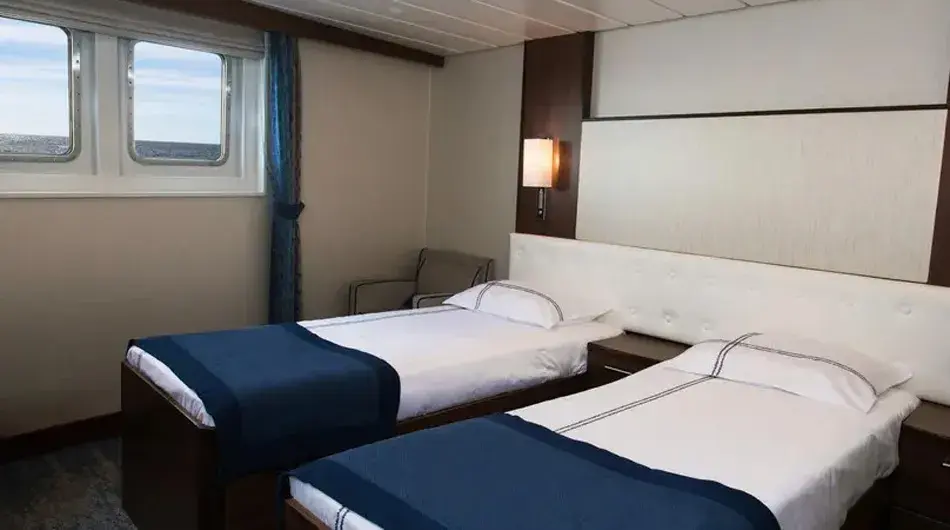 M/S Expedition Deluxe Cabin Interior
