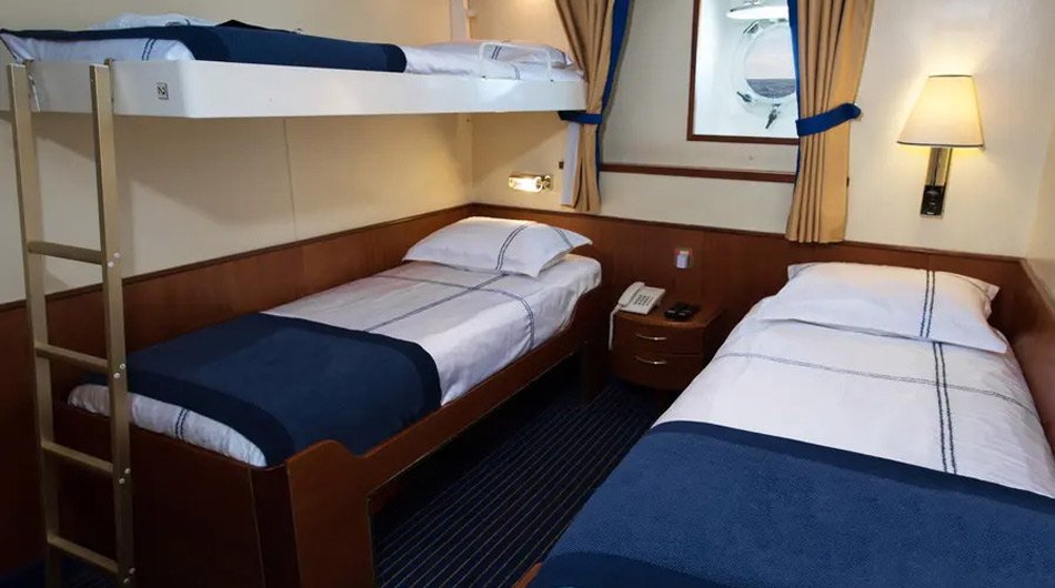 M/S Expedition Triple Cabin Interior