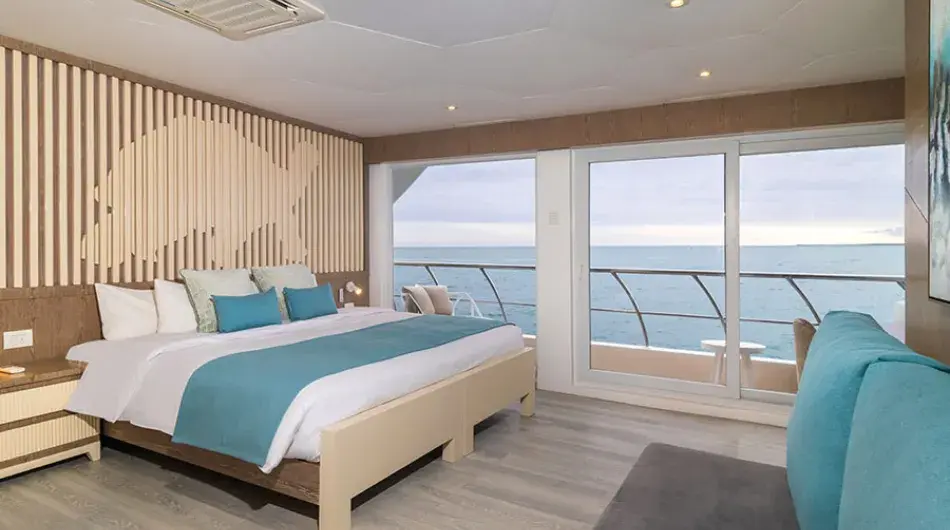 Elite yacht golden suite