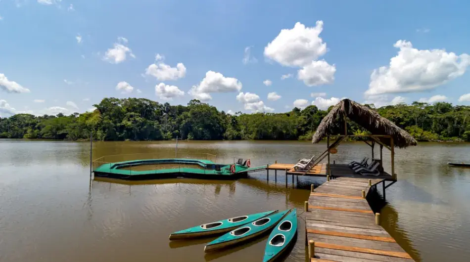 La Selva Lodge, Ecuadorian Amazon relaxation deck