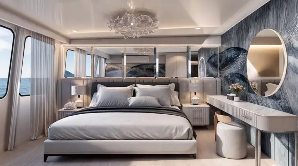 Monique Catamaran stateroom