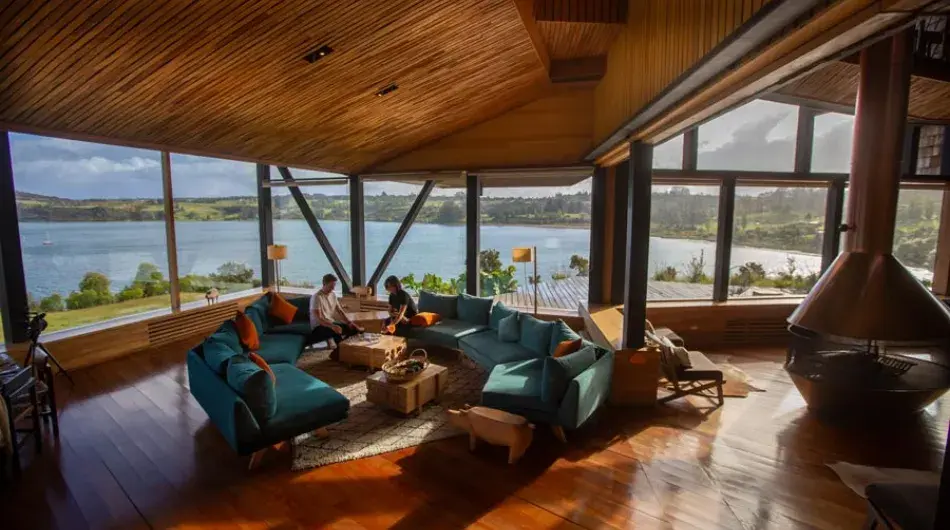 Refugia Chiloe Hotel Living Room
