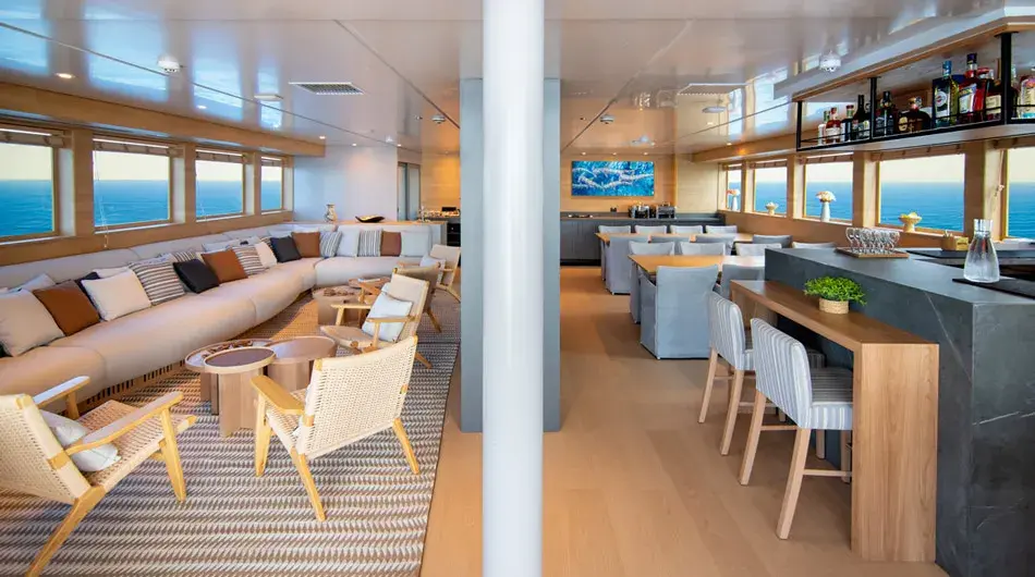 Tribute Yacht Main Deck View