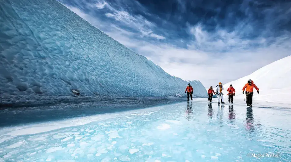 White Desert activities in Antarctica