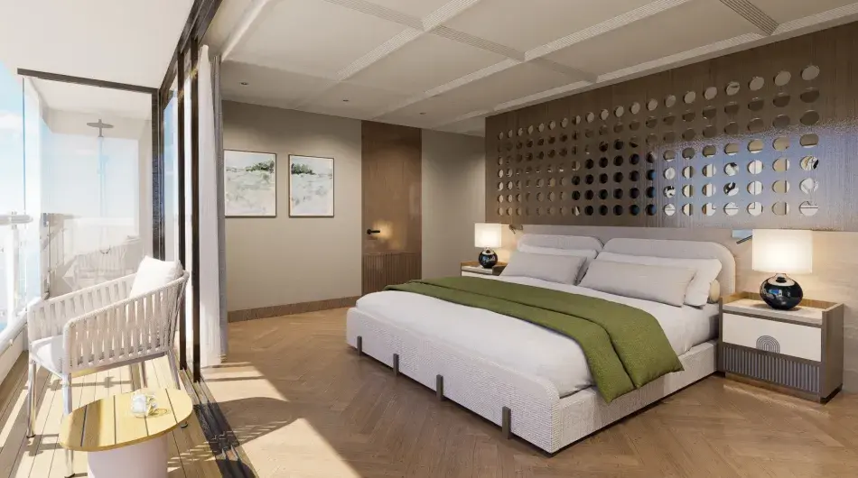 Grand Ocean Spray Galapagos Cruise Ship - Panoramic Golden Suite