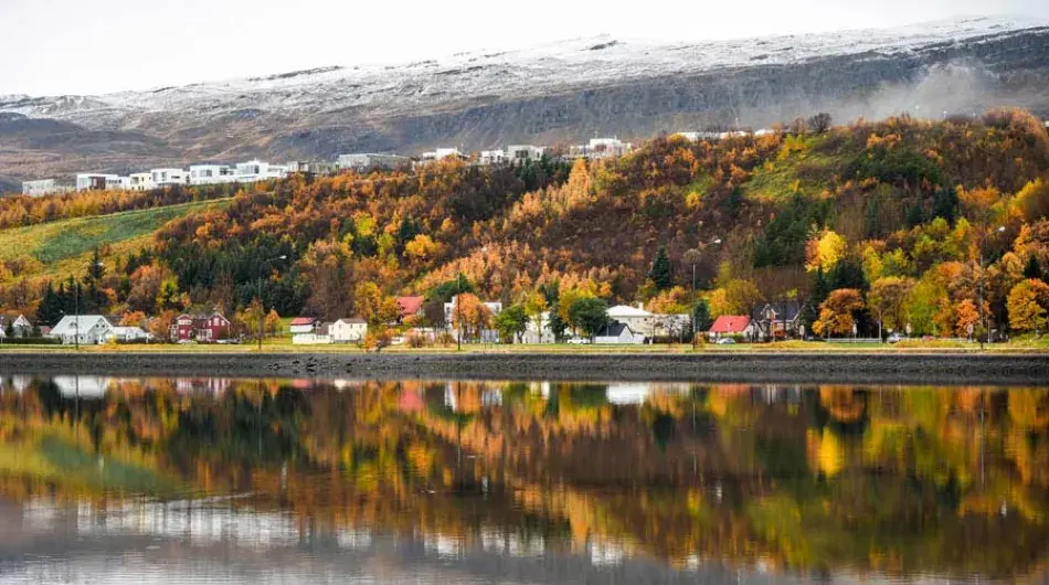 Akureyri Autumn, Iceland