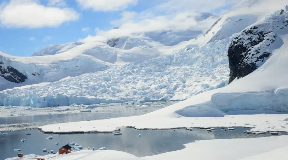 Paradise Harbour in Antarctica