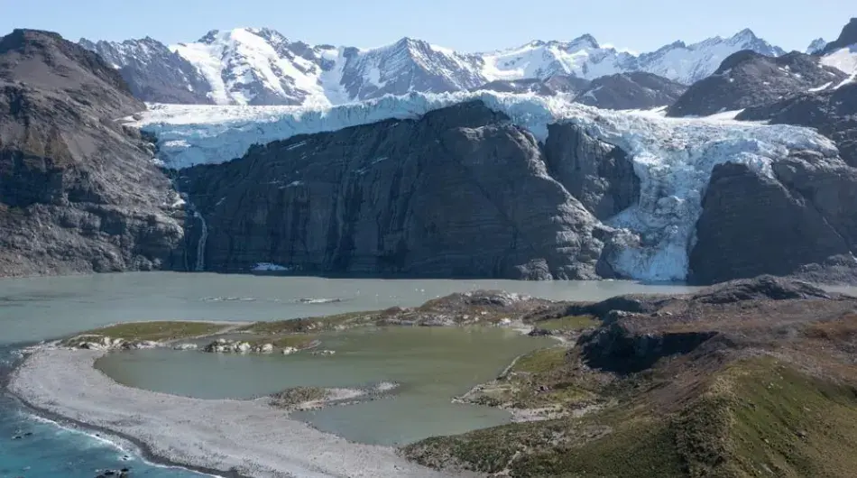 Polar Latitudes Expeditions aerial view image of South Georgia