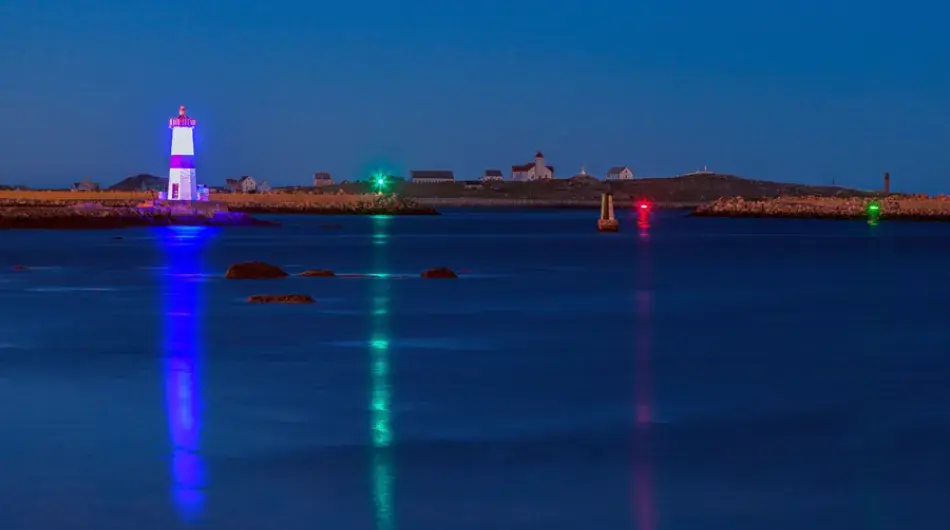 St Pierre lighthouse in Newfoundland