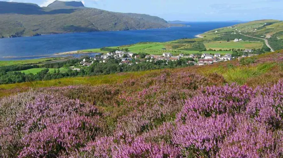 Ullapool Hill in the Northwest Highands