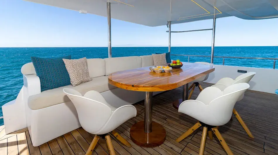 Grand Majestic Sundeck Seating Area