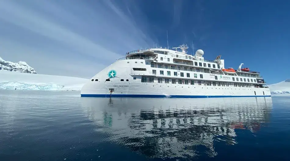 Greg Mortimer - image of the ship's exterior 