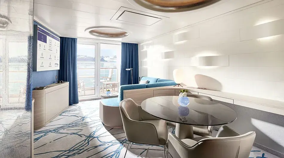 Hanseatic Nature Junior Suite living area