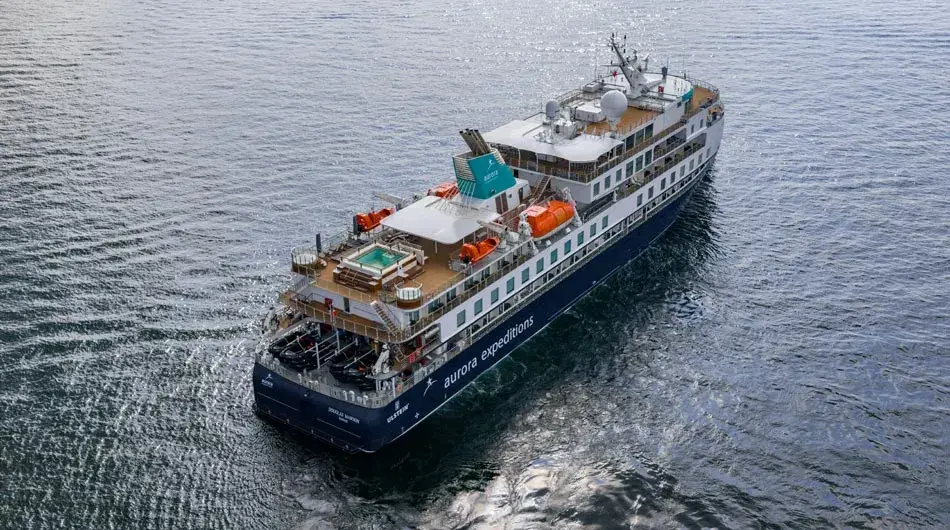 Douglas Mawson Ship exterior birds eye view