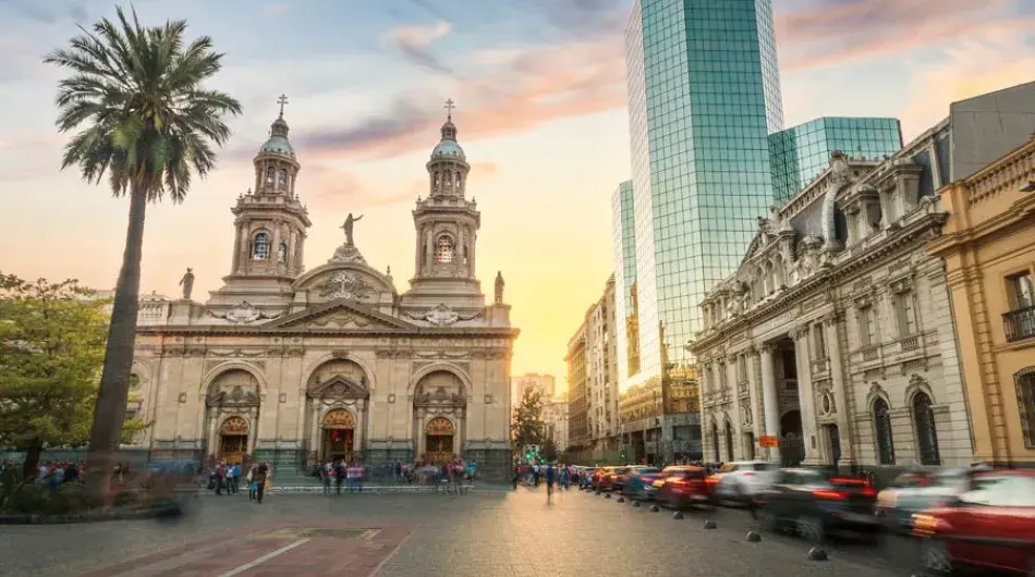 Santiagos historic centre